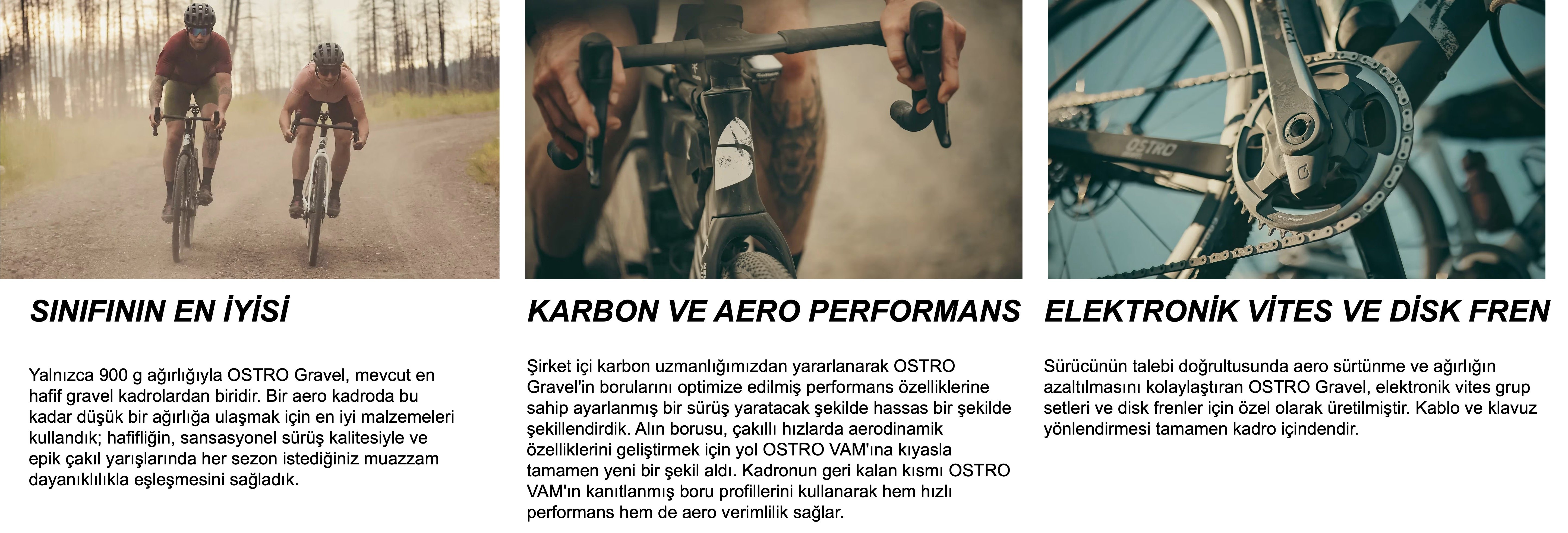 Factor Ostro Gravel Detaylı Özellikler